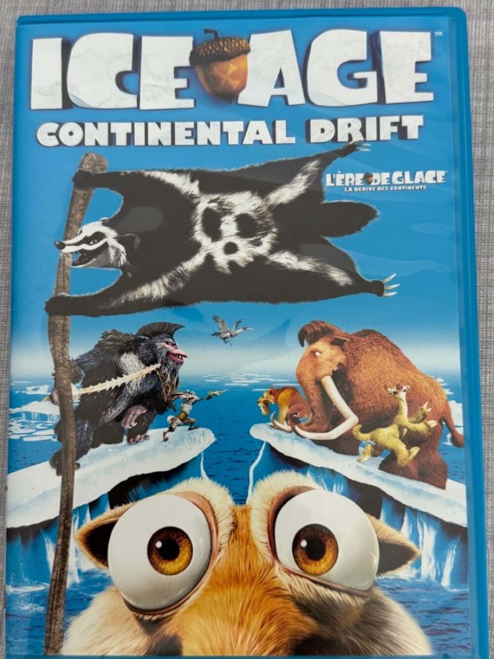 ICE AGE Continental Drift DVD version français L'Ere de Glace